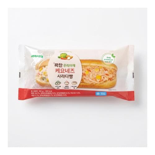 이마트24 신상 '케요네즈 사라다 빵 180g' 출시 — 3,900원