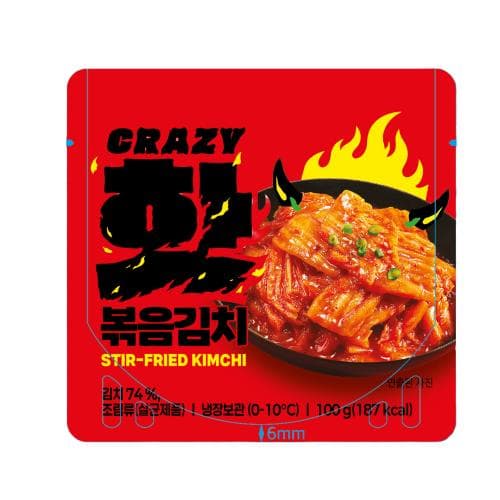 이마트24 신상 '크레이지 핫 볶음 김치' 출시 — 3,200원