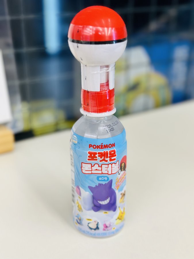 포켓몬 몬스터볼 소다 음료