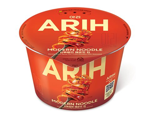 아리 모던누들 김볶음면 매운맛 컵