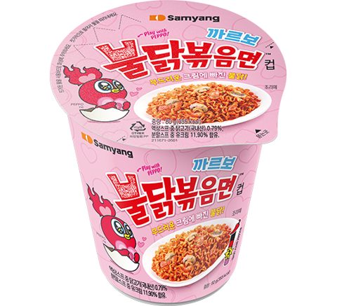 컵 까르보불닭볶음면