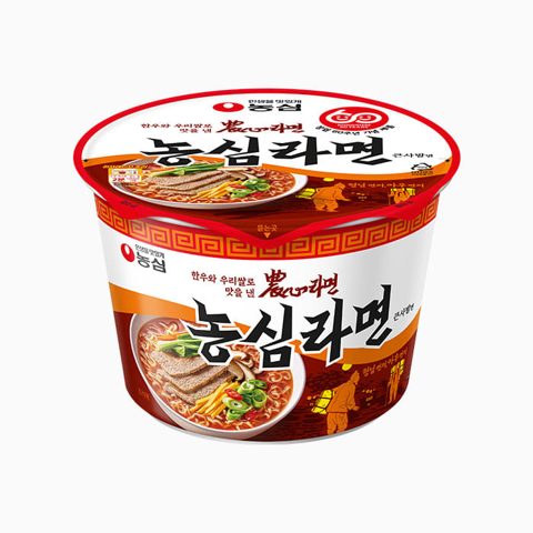 농심라면큰사발면