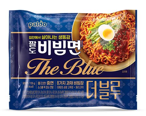 팔도 비빔면 더 블루