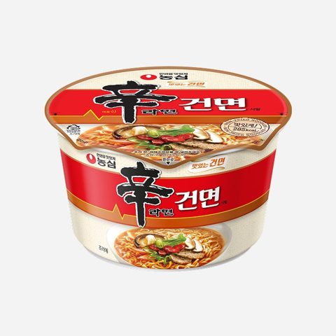 신라면건면사발