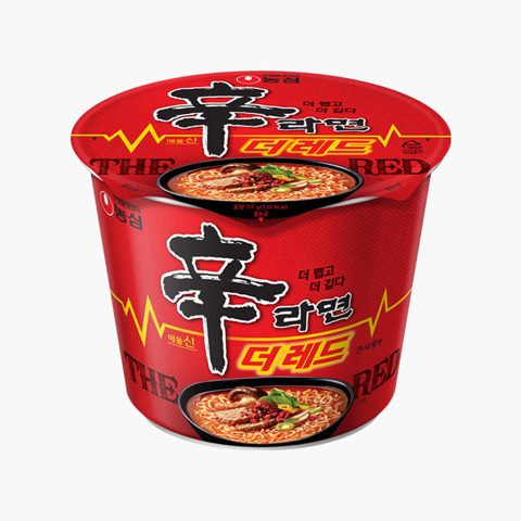 신라면더레드큰사발면