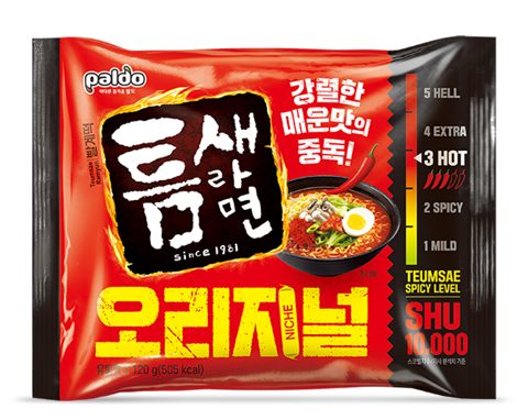 틈새라면 빨계떡