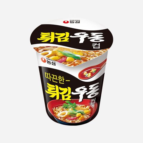 튀김우동컵