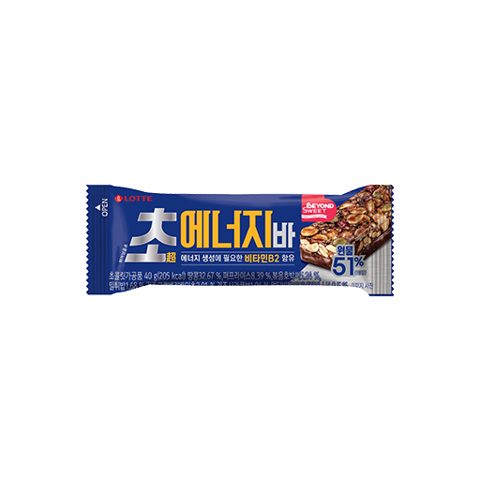 초 에너지바, 초 단백질바