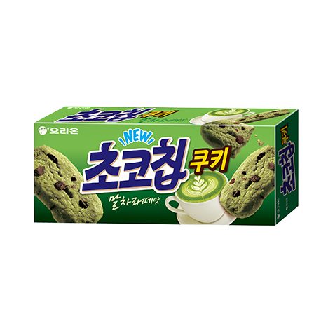 초코칩쿠키 말차라떼맛