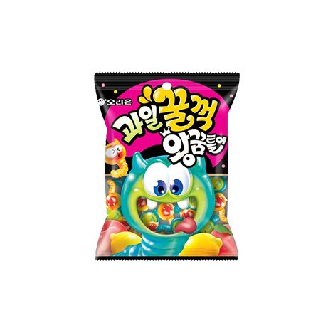 과일꿀꺽 왕꿈틀이