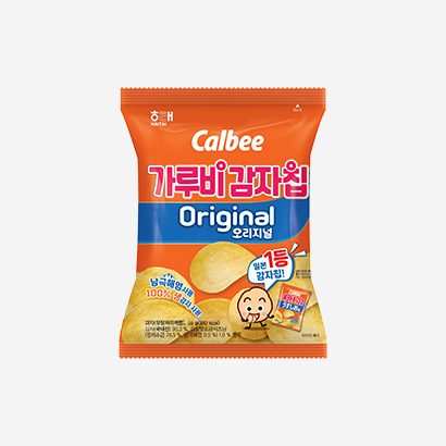 가루비감자칩