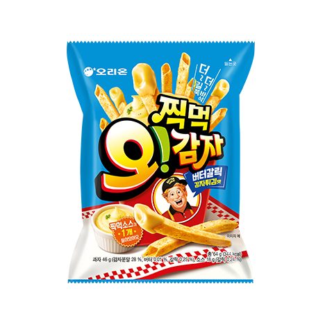 찍먹 오!감자 버터갈릭감자튀김맛