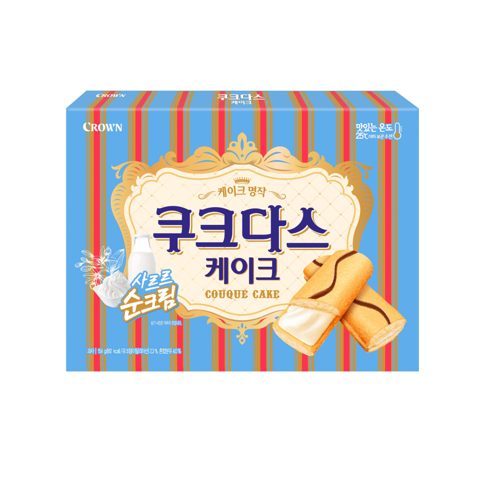 쿠크다스 케이크