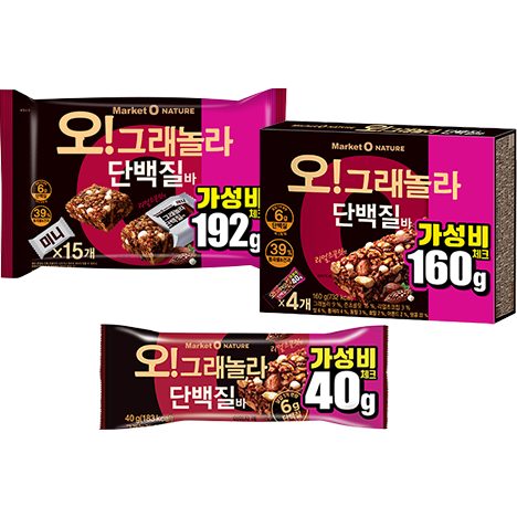 오!그래놀라바 단백질